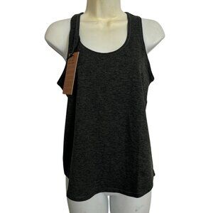 Girlfriend Collective Racerback Tank Top Charcoal Gray Size Small sporty new